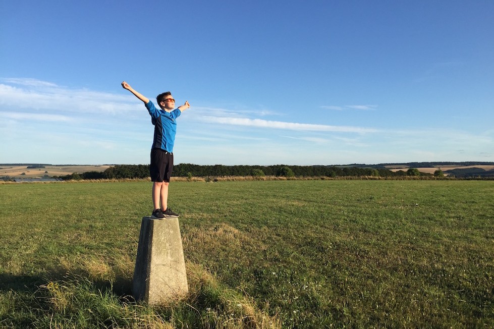 Spencer Codford Fort trig point