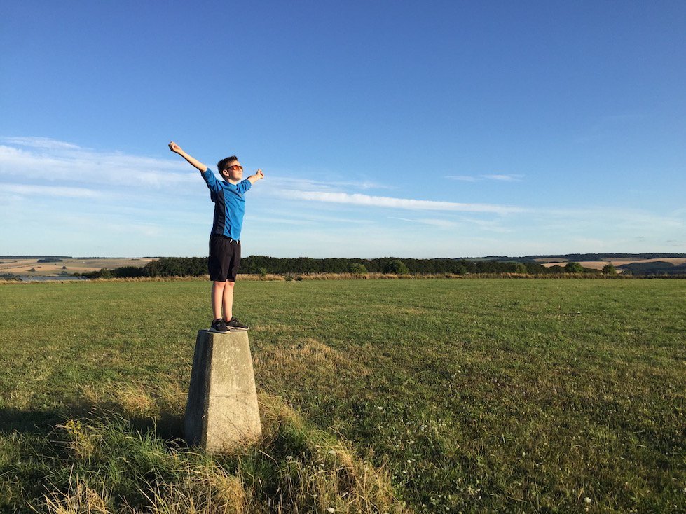 Spencer Codford Fort trig point