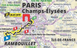 Detail - Tour De France Official Map 2019