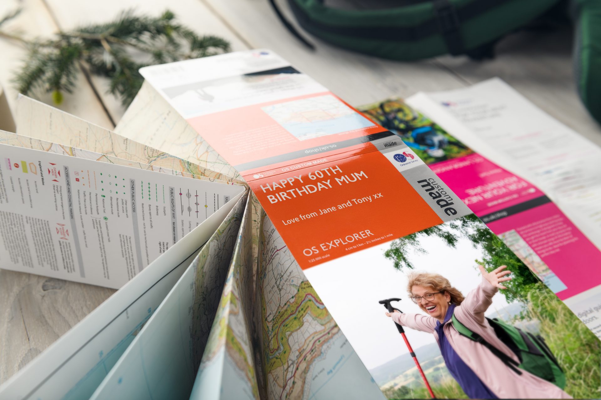 Custom maps - printed by Dennis Maps