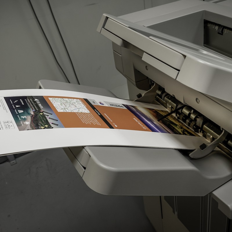 Small-Format-Digital-Printer-producing-custom-made-map