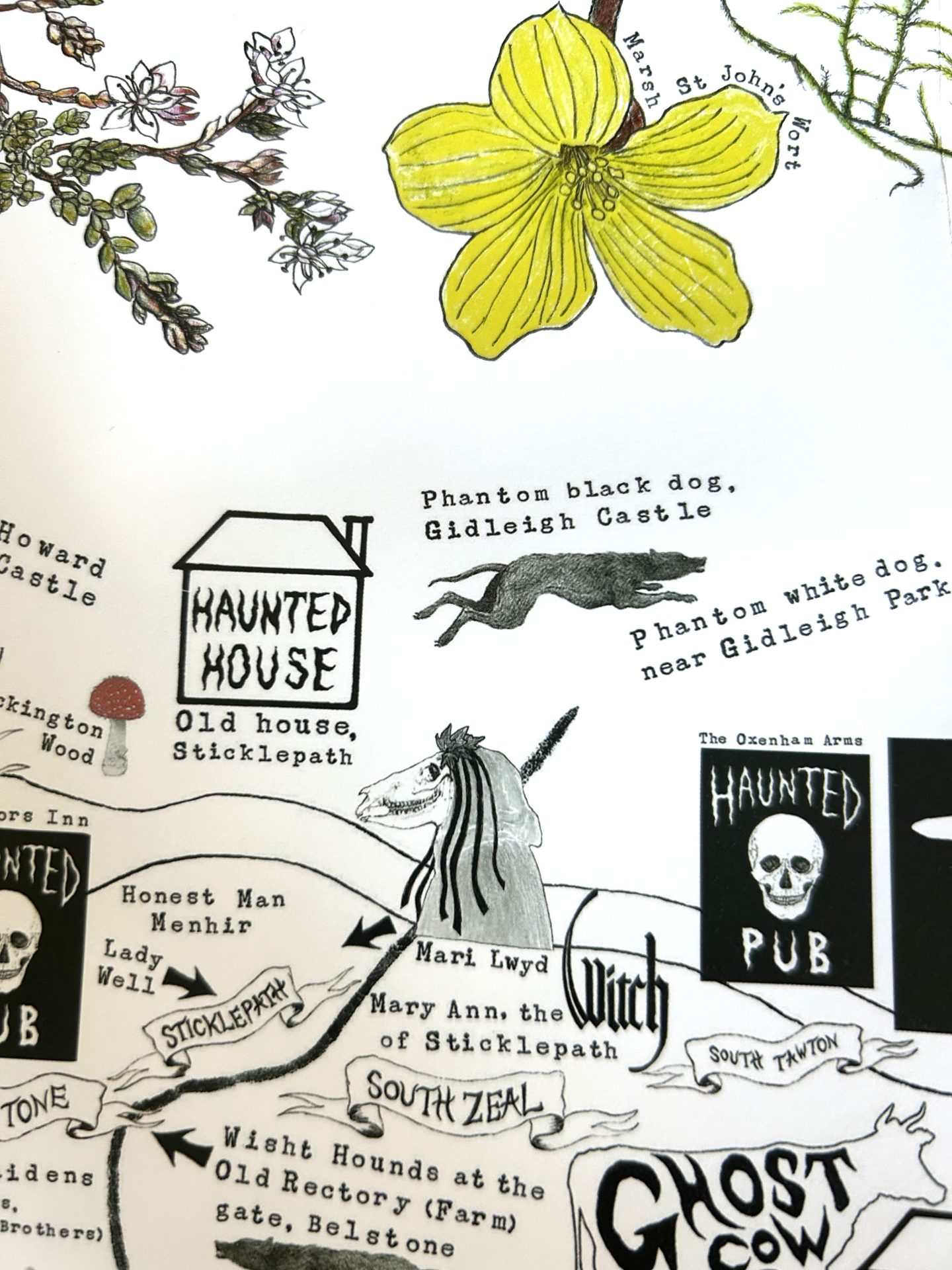 The Dartmoor Folklore Map