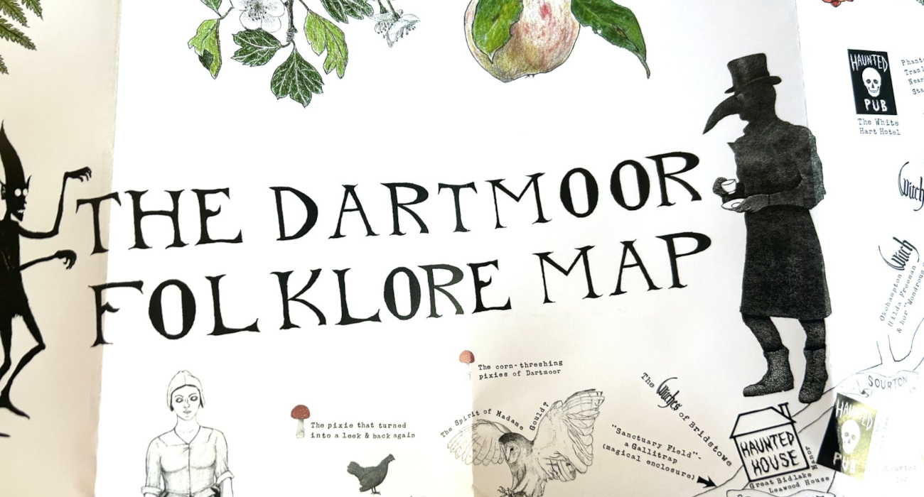 dartmoor folklore map