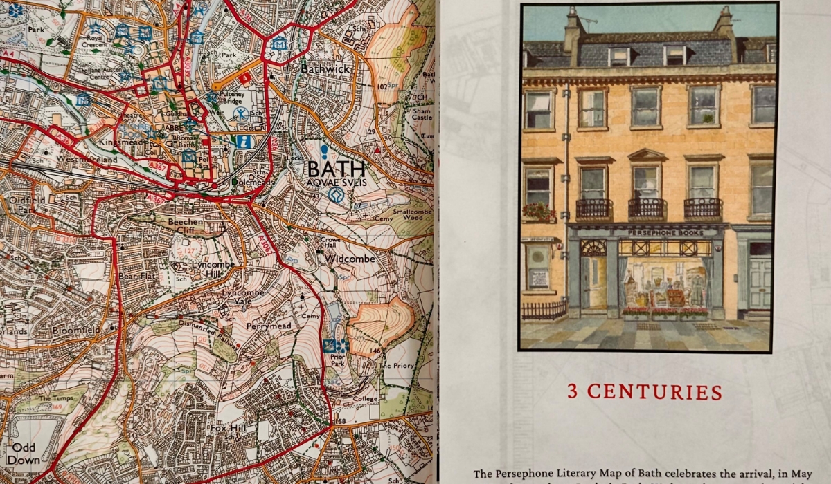 bath literary map